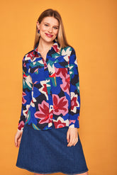 KANARISCHES BLUMENHEMD